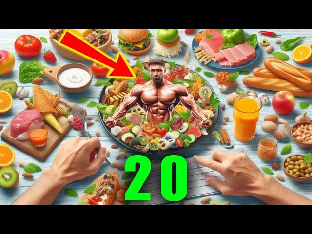 20 Foods I Ate That FORCED My Muscle To Grow