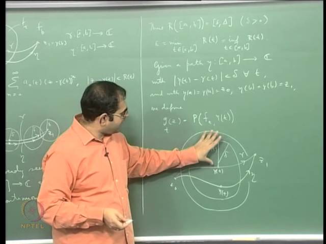 Mod-07 Lec-27 Existence and Uniqueness of Analytic Continuations on Nearby Paths