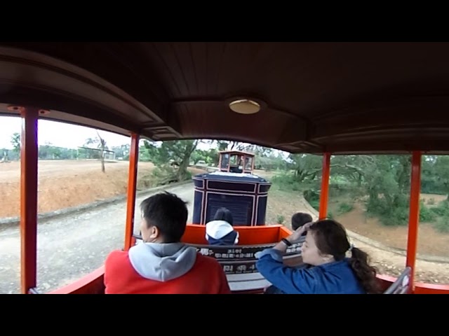 Steam locomotive tour 360 Video