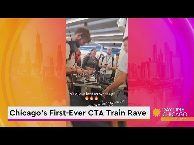 Chicago's First-Ever CTA Train Rave