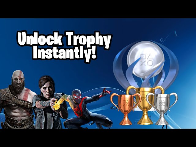 UNLOCK TROPHIES ON PLAYSTATION INSTANTLY (Instant Platinum Trophies)