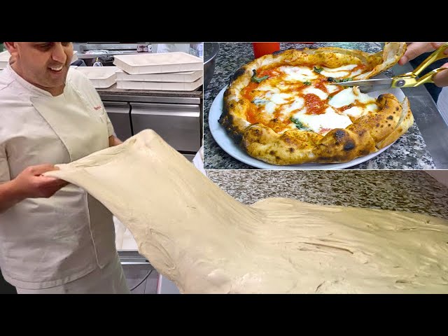 Pizza-Meister ENTHÜLLT die Geheimnisse echten neapolitanischen Pizzateigs und backt Hunderte!