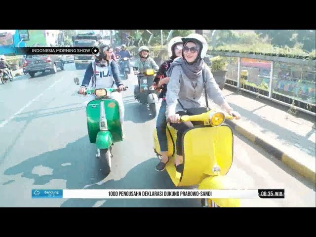 ODI - Keliling Kota Malang dengan Komunitas Lady Scoot