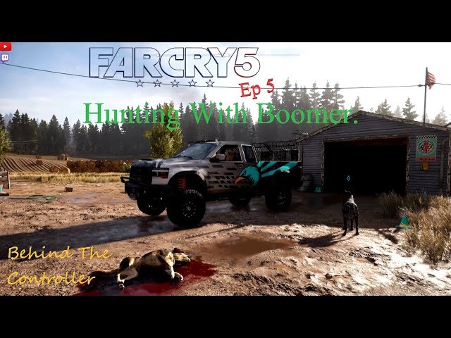 Let's Play Far Cry 5 - Ep 5 "Hunting with Boomer"