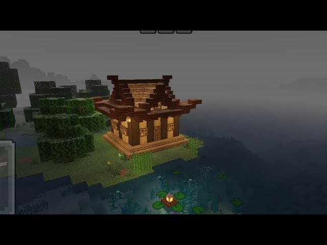 How to make Ninja house build in Minecraft #minecraft