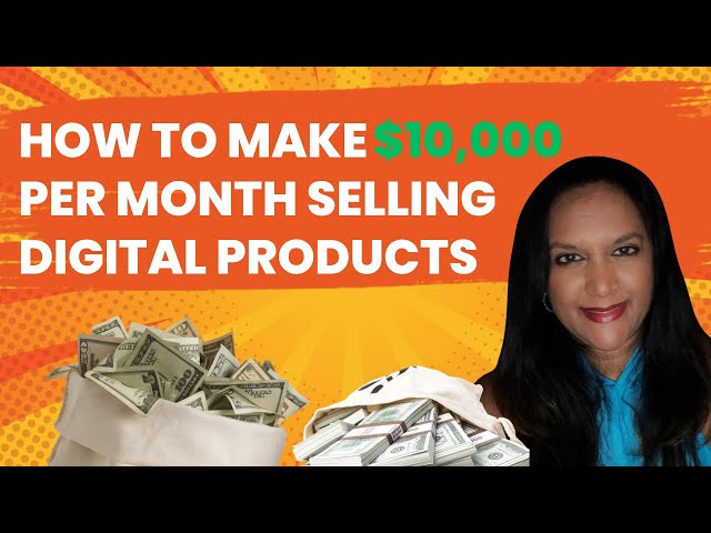 Learn how you can make $10k per month selling digital products with only 2 hours of work per day.