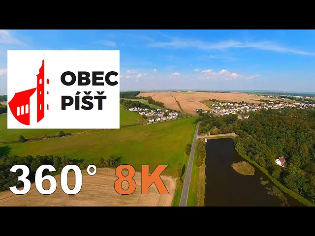 Obec Píšť - VR 360, rozlišení 8K
