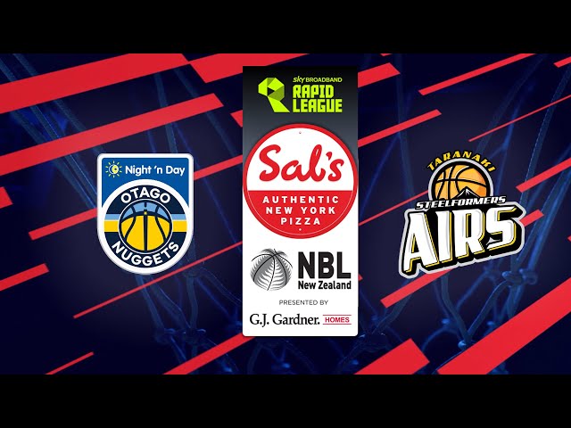 Otago Nuggets v Taranaki Airs | Full Basketball Game | @SalsNBL 2024