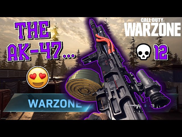 The AK-47... 😍 (Warzone Victory #48 - 12 Kills)