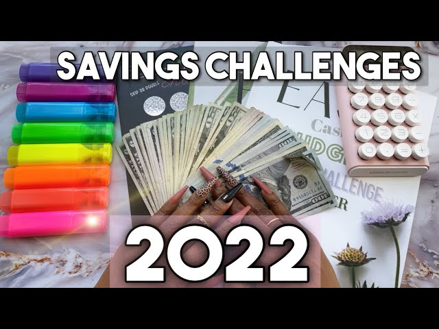 STUFFING SAVINGS CHALLENGES 2022! NEW SAVINGS CHALLENGES 2022! MONEY SAVING CHALLENGES 2022!