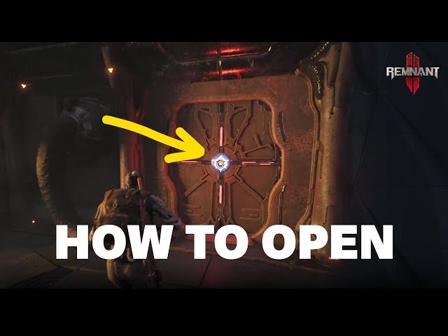 Remnant 2 - How to unlock the door in Dormant N'Erudian Facility.