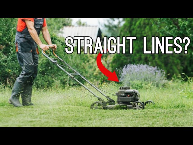 Do Straight Lines Matter When Mowing?
