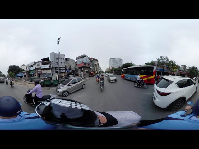 Lượn một tý quanh Hà Nội cùng với Xộp - Test VR 360 Sam-Gear mà quay ngược :))