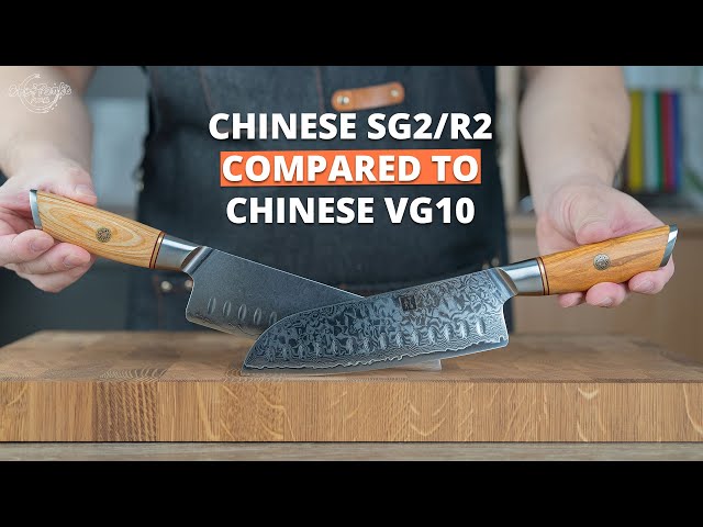 Xinzuo Lan Series Santoku Knife Review: Chinese SG2 vs. Chinese VG10 - Which One's Right for You?