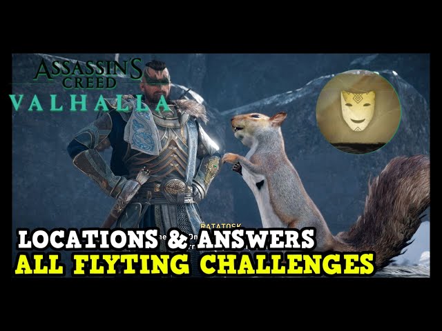 Assassin's Creed Valhalla All Flyting Answers & Locations (Slam Master Trophy / Achievement Guide)