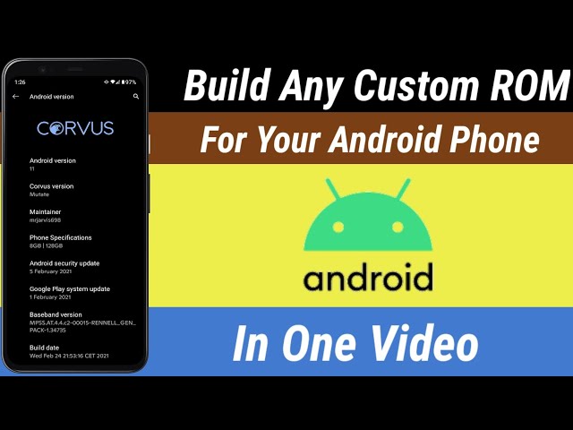 How To Build Any Custom Rom For Your Android Phone! Compile Rom From Source  On Android.