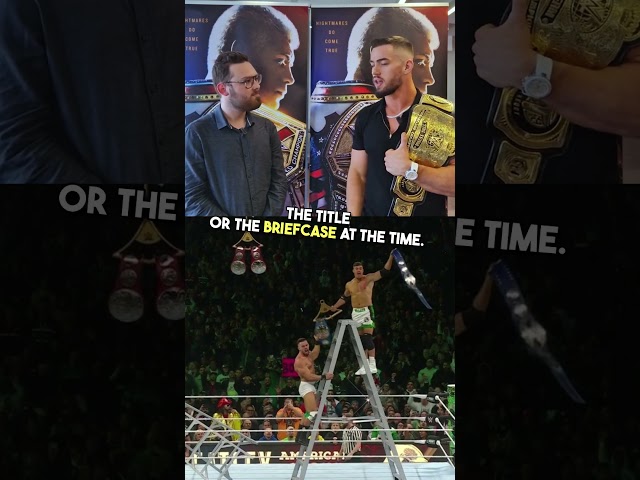 Austin Theory Talks Winning WWE Tag Titles at WRESTLEMANIA #wwe #wwebacklash #austintheory