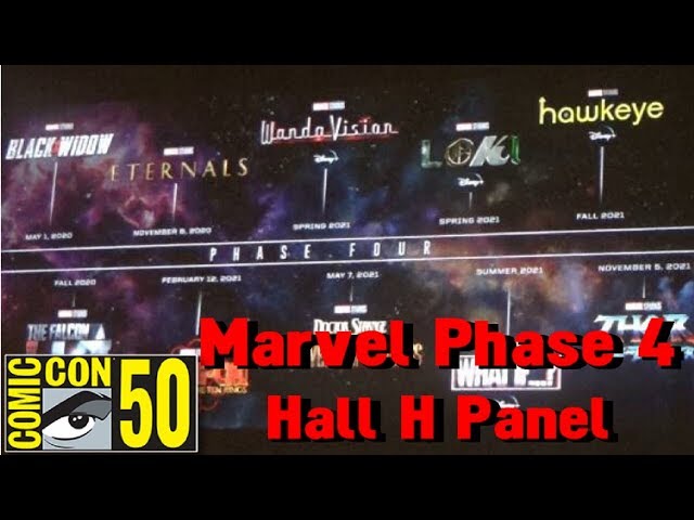 Marvel Phase 4 Hall H Full Panel - San Diego Comic Con 2019