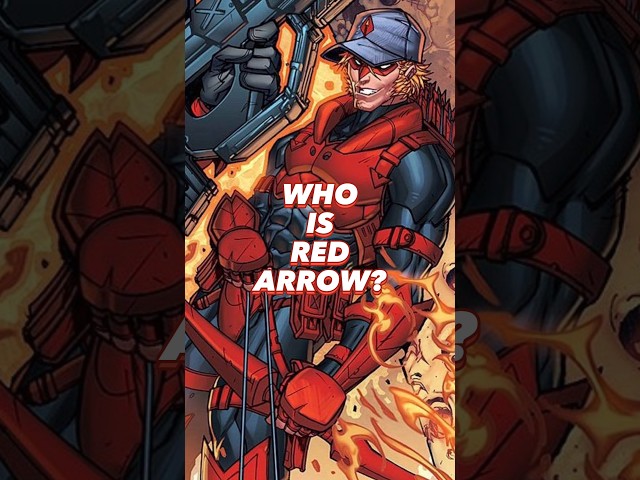 WHO IS RED ARROW? #royharper #redarrow #greenarrow #arrowverse #dc #dccomics #justiceleague #shorts