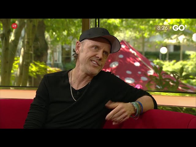 [English subtitles] Lars Ulrich in Danish TV2 Morning show 19/5 2024