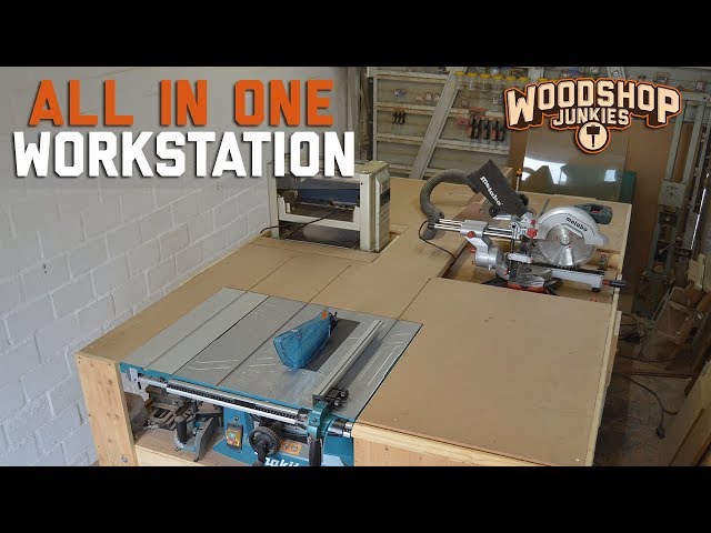 All-In-One Woodworking Workbench Plans Update - Plans Now Available!