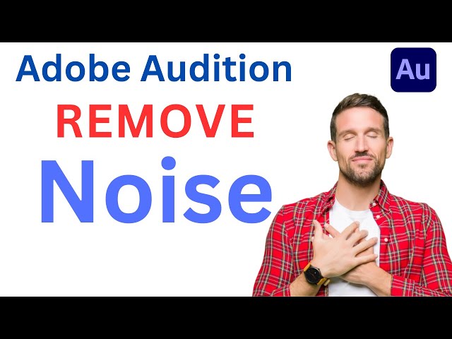 Remove background noise like PRO from Audio with Adobe Audition