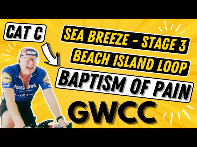 Zwift Race. Zracing - Sea Breeze Stage 3. Category C Baptism of Pain