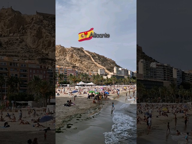 🌴 Spain's Mediterranean Paradise📍ALICANTE 🇪🇦 #travel #europe #summer
