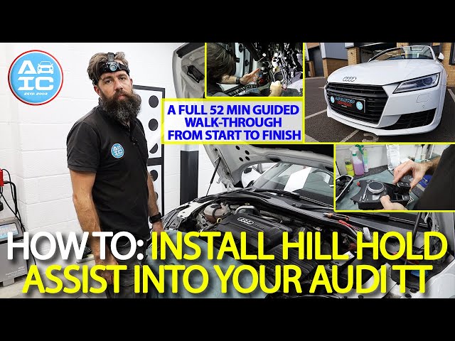 How To: Install Hill Hold Assist into an Audi TT Mk3 (8S)