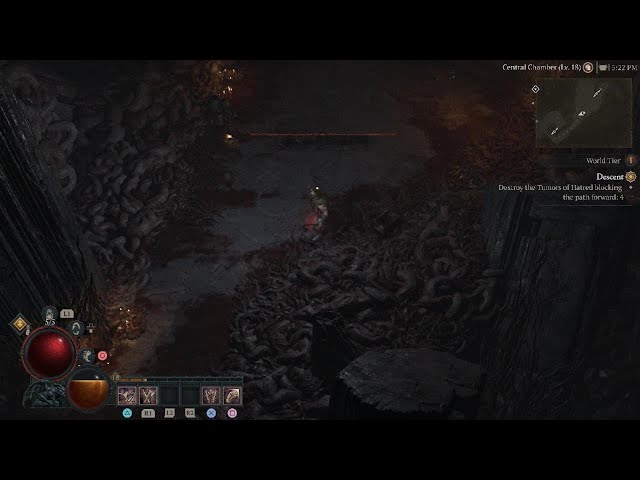 Diablo 4 | Destroy the Tumors of Hatred Blocking the Path Forward - Descent