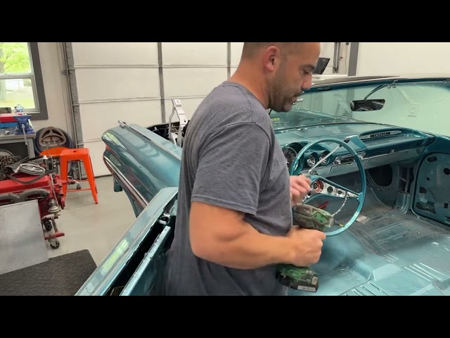 1959 Chevy impala how to remove the windshield and replace it