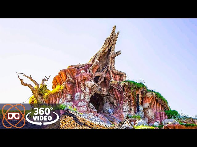 [360] Splash Mountain Log Flume Dark Ride | Disneyland 2021