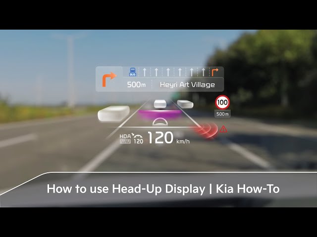 How to use Head-Up Display | Kia How-To