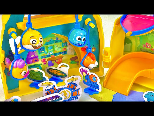 22 Minutes Satisfying Unboxing Baby Shark Glow House Playset | ASMR Unboxing