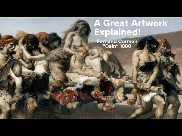 Fernand Cormon's Painting "CAIN" Shocks Today just as it did at the 1880 Paris Salon! - Episode 13