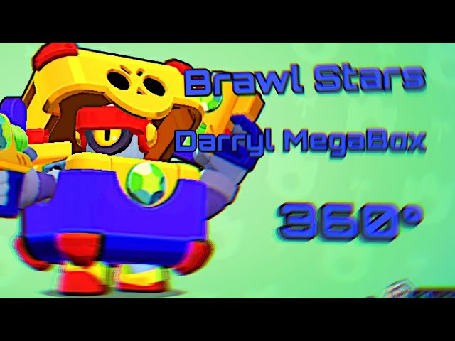 360 Video - Brawl Stars Darryl Mega Caixa - 360 Video