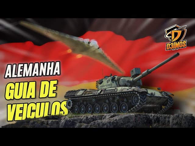WAR THUNDER: GUIA COMPLETO TANQUES ALEMANHA! (2024)