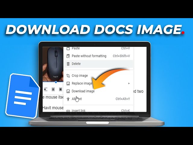How To Download Images from Google Docs Files on PC - Save Pictures from Google Docs
