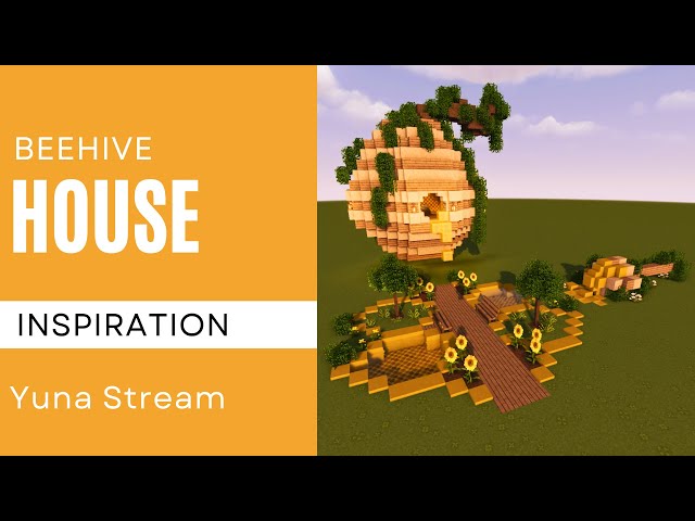 Minecraft Beehive House Inspiration/Idea | Bienenstock Haus inspiration