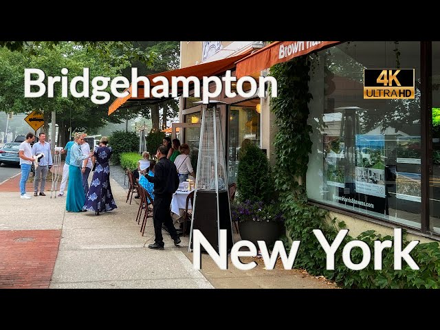 Walking Bridgehampton, New York [4K] : Bridgehampton New York | The Hamptons