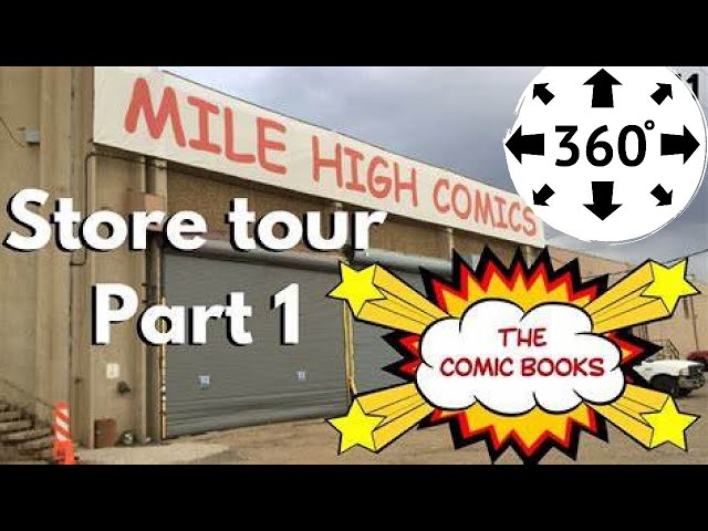 WORLD BIGGEST COMIC BOOK STORE 360 pt1