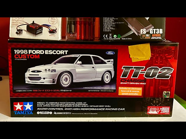 Let's build a Tamiya TTO2 (FORD ESCORT COSWORTH)!