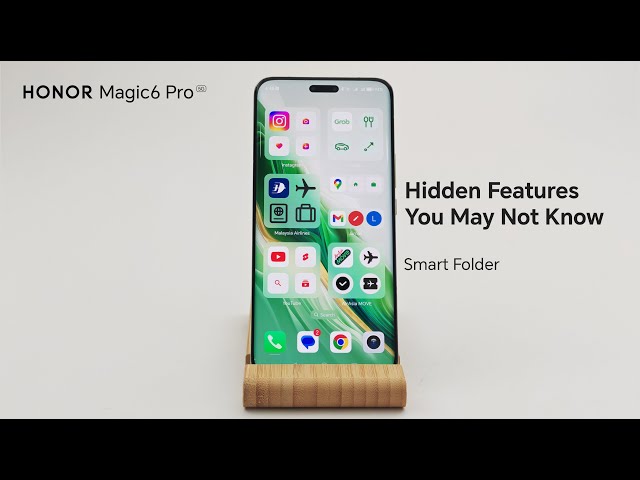 HONOR Magic6 Pro | How To Use: Smart Folder