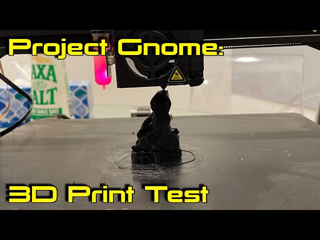 Project Gnome - 3D Print Test