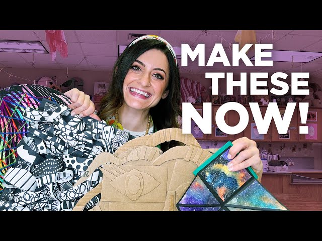 From Storage to Sculpture: Fun Cardboard Art Projects for All Grade Levels (Ep. 2)