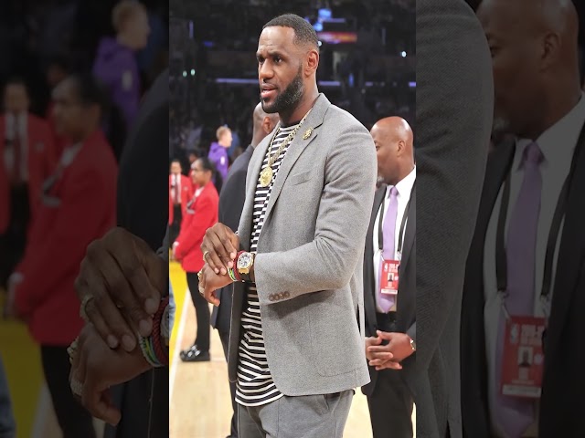 Lebron James cars and watches