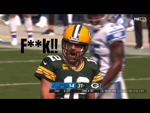 Aaron Rodgers Swearing Compilation
