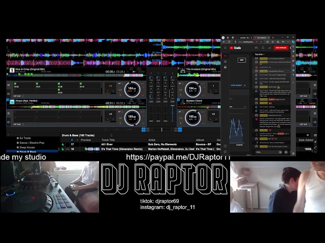 DJ RAPTOR LIVE DnB