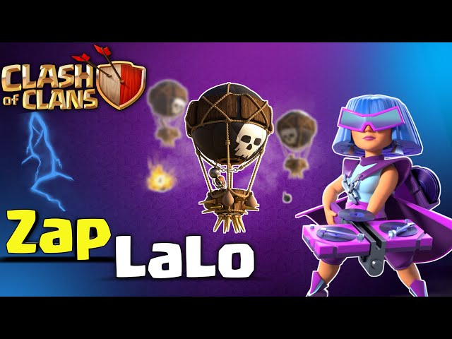 Best Th10 Zap LaLo - Best Th10 Attack Strategy 2022 (Clash of Clans)