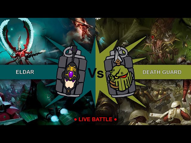 Death Guard vs Aeldari (*New* Pariah Nexus Mission Pack!)